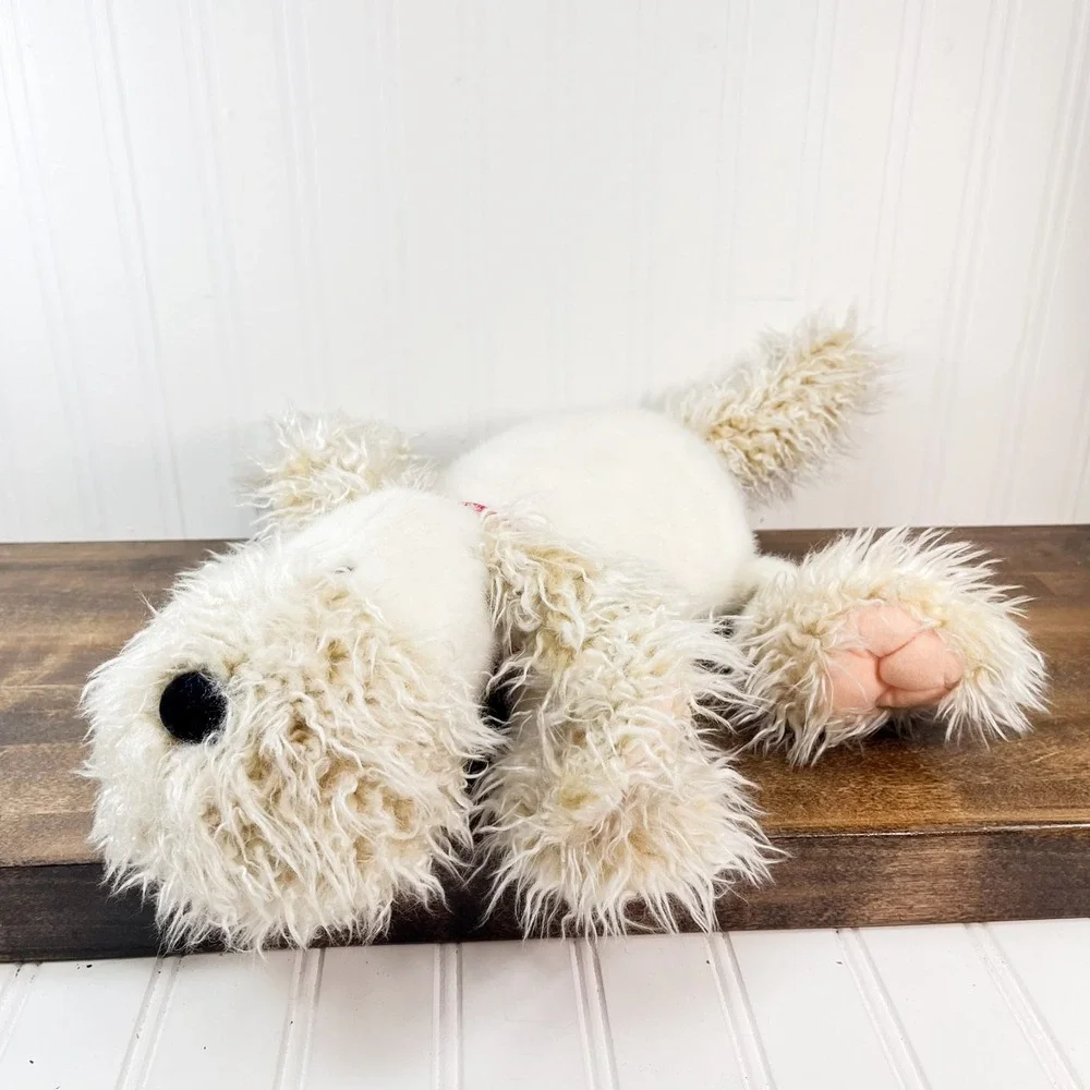 Hallmark Puppy Dog Plush Curly Wired Ears Vintage Shaggy‎ Dog Plush 18